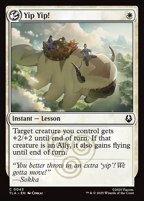 Yip Yip! — NM Foil [Avatar: The Last Airbender]