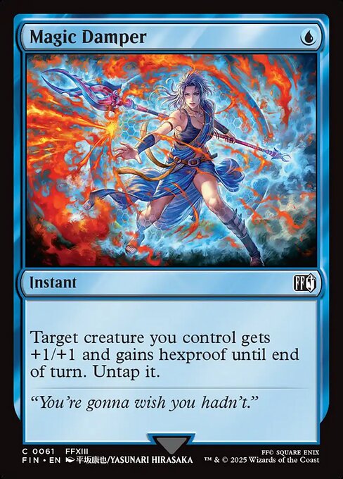 Magic Damper — NM Foil [Final Fantasy]