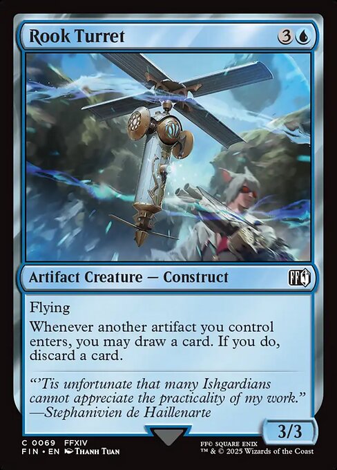 Rook Turret — NM Foil [Final Fantasy]