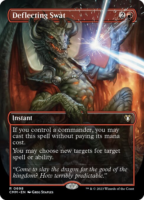 Deflecting Swat — NM [Commander Masters]