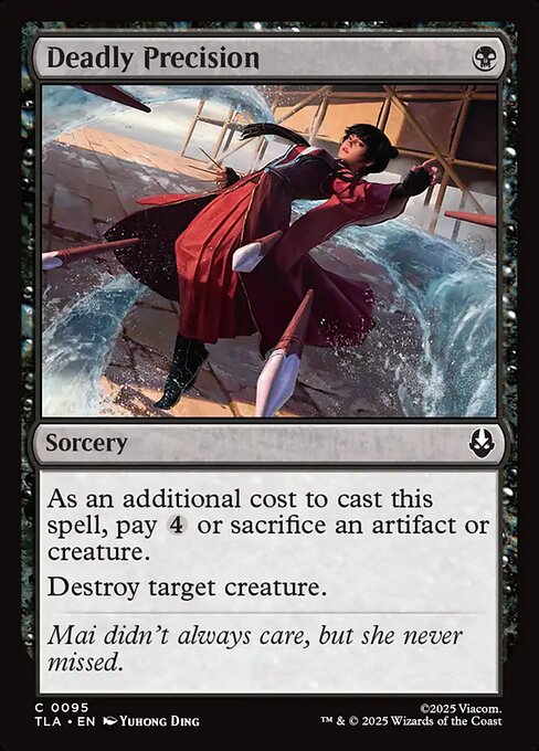 Deadly Precision — NM Foil [Avatar: The Last Airbender]
