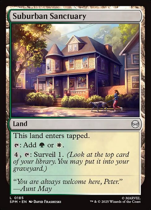 Suburban Sanctuary — NM Foil [Marvel's Spider-Man]