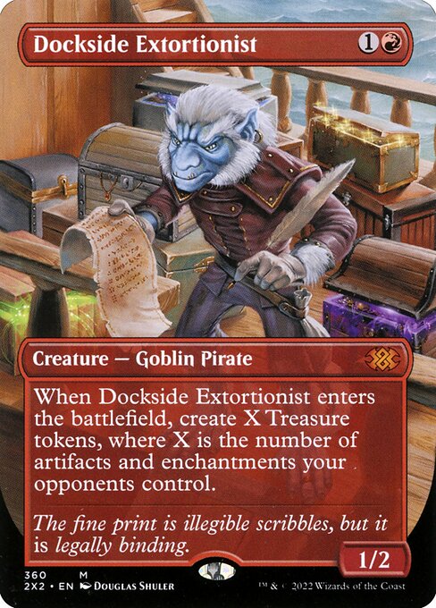 Dockside Extortionist — NM Foil [Double Masters 2022]