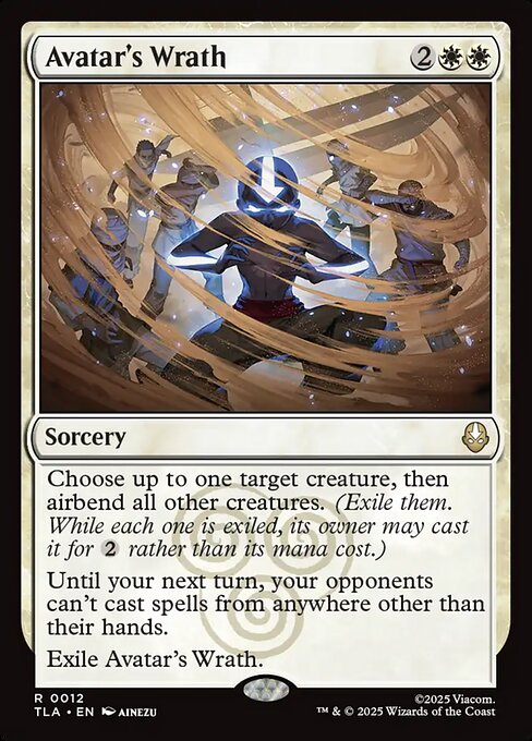 Avatar's Wrath — NM [Avatar: The Last Airbender]