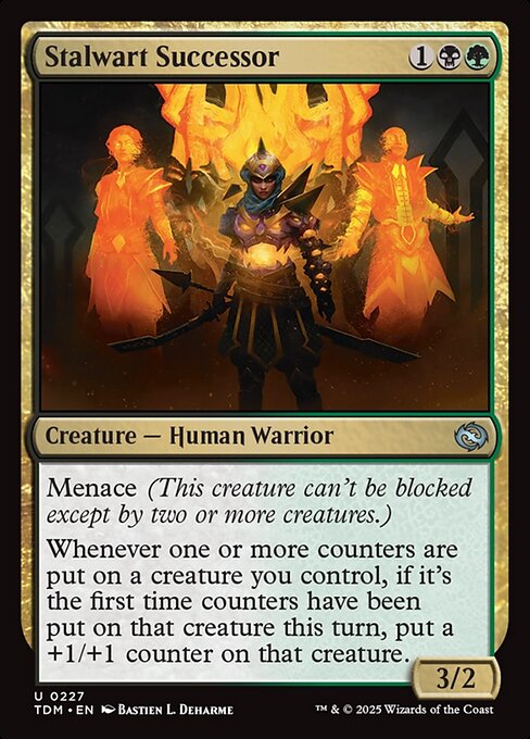 Stalwart Successor — NM Foil [Tarkir: Dragonstorm]