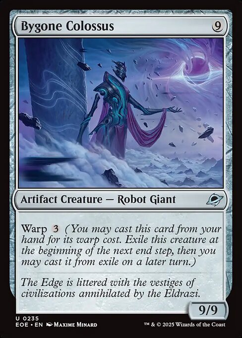 Bygone Colossus — NM Foil [Edge of Eternities]