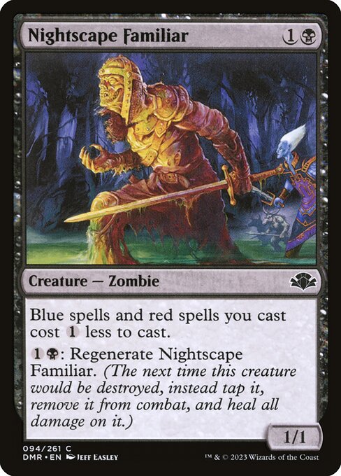 Nightscape Familiar — NM Foil [Dominaria Remastered]