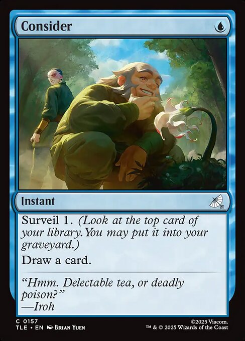 Consider — NM Foil [Avatar: The Last Airbender Eternal]