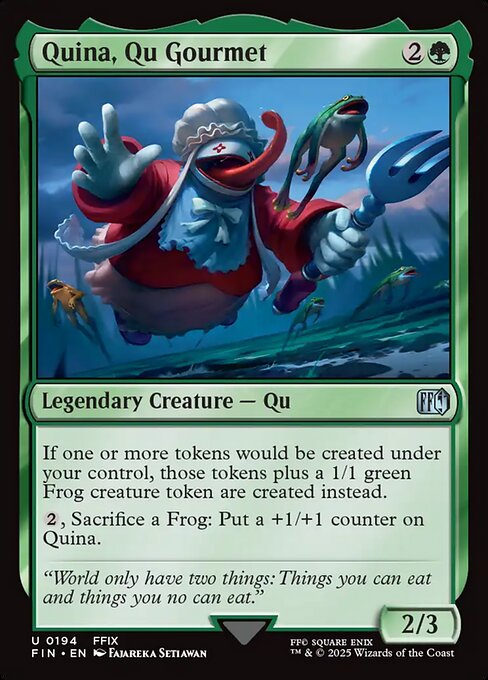 Quina, Qu Gourmet — NM Foil [Final Fantasy]