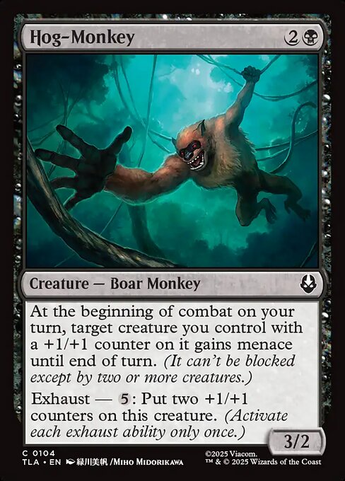 Hog-Monkey — NM Foil [Avatar: The Last Airbender]