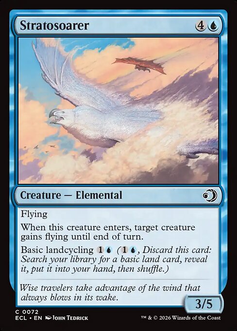 Stratosoarer — NM Foil [Lorwyn Eclipsed #72]