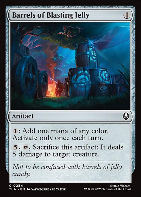 Barrels of Blasting Jelly — NM Foil [Avatar: The Last Airbender]