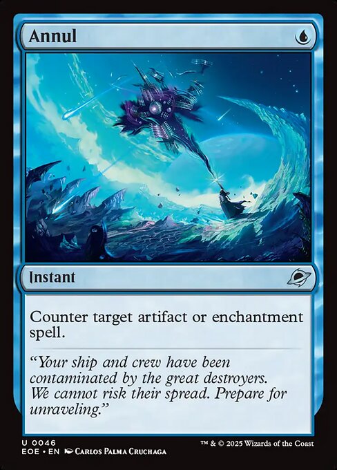 Annul — NM Foil [Edge of Eternities]