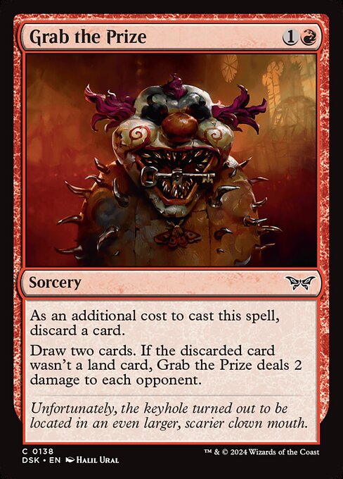 Grab the Prize — NM [Duskmourn: House of Horror]