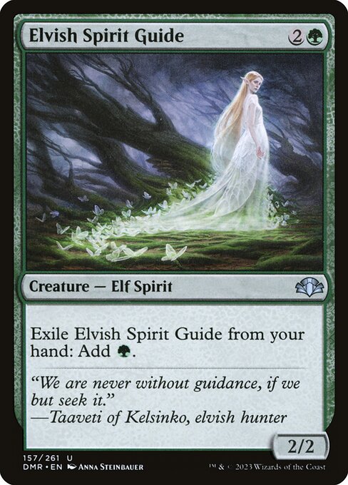 Elvish Spirit Guide — NM [Dominaria Remastered]