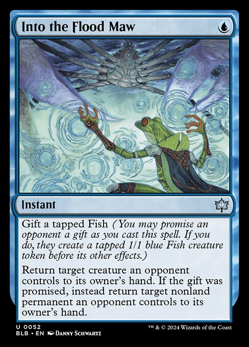 Into the Flood Maw — NM [Bloomburrow]