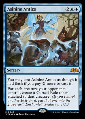 Asinine Antics — NM [Wilds of Eldraine #42]
