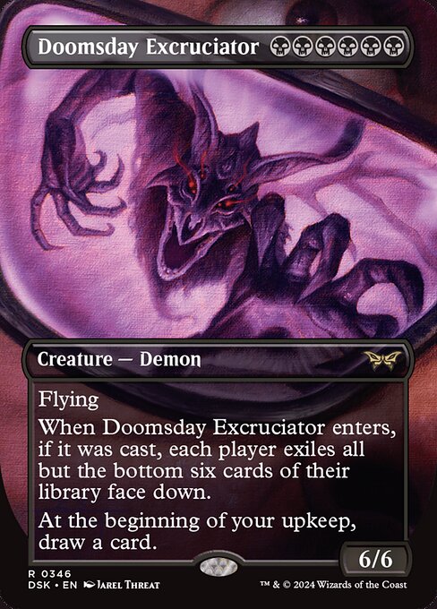 Doomsday Excruciator — NM [Duskmourn: House of Horror]