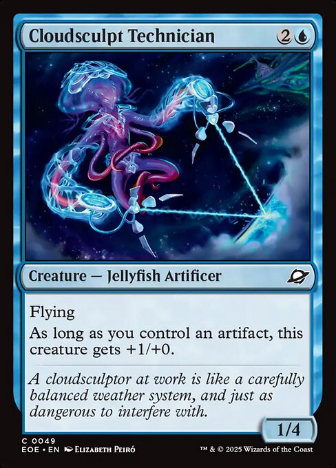 Cloudsculpt Technician — NM Foil [Edge of Eternities]