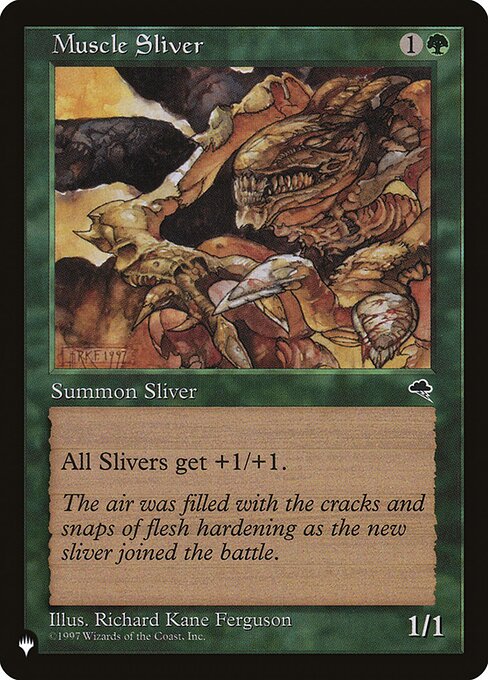 Muscle Sliver — NM [The List]