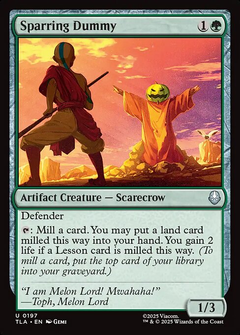 Sparring Dummy — NM Foil [Avatar: The Last Airbender]
