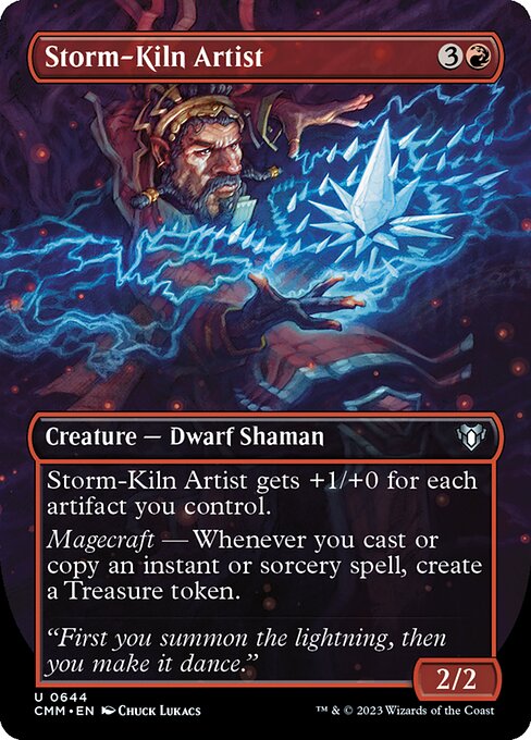 Storm-Kiln Artist — NM [Commander Masters]