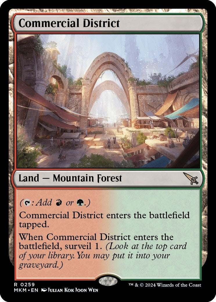 Image for Commercial District (259) (Murders at Karlov Manor) - Magic: The Gathering