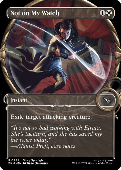 Not on my Watch (Showcase) (291) (Murders at Karlov Manor)