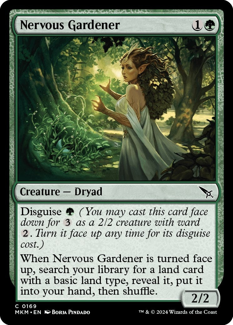 Nervous Gardener (169) (Murders at Karlov Manor)