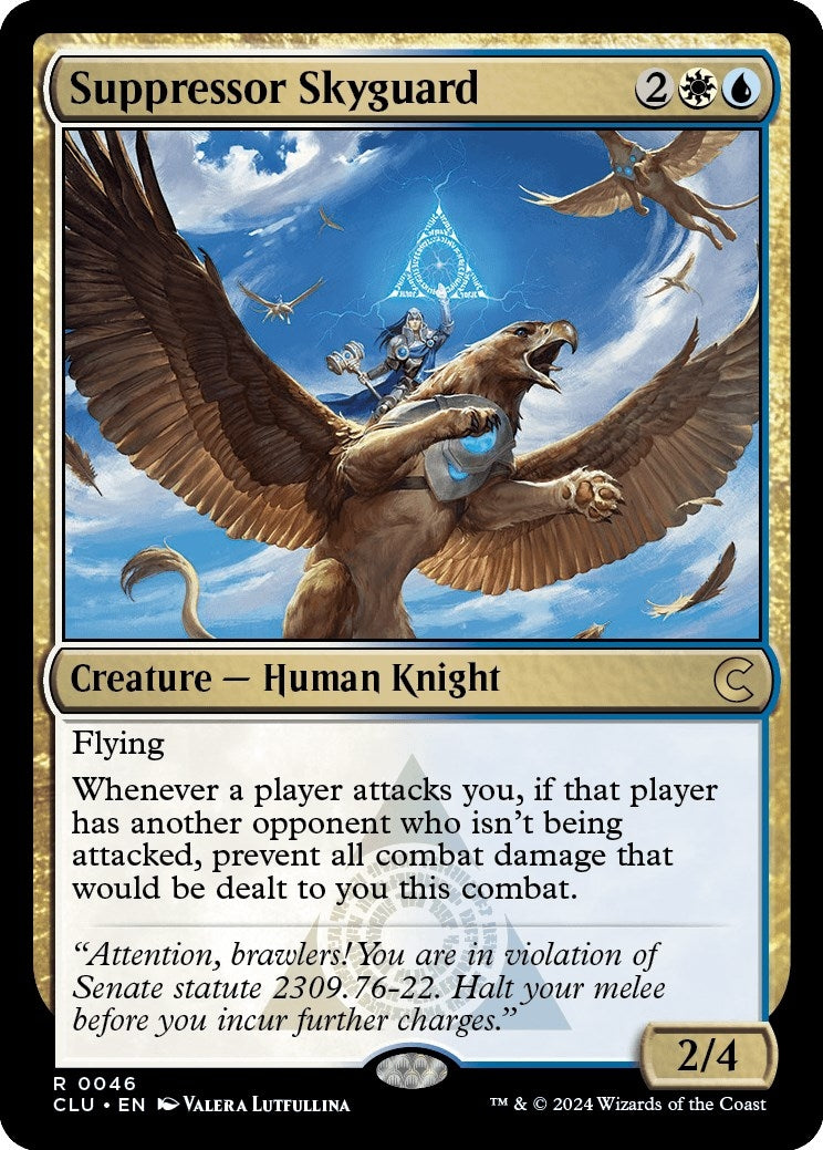 Suppressor Skyguard (46) (Ravnica: Clue Edition)