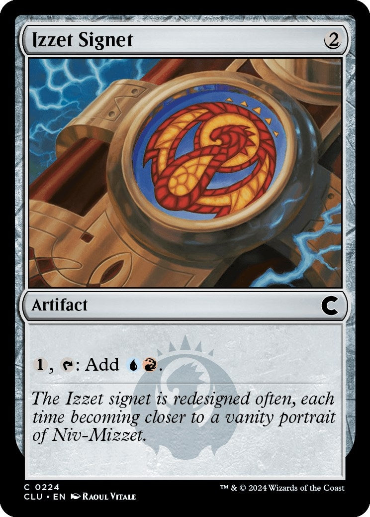 Izzet Signet (224) (Ravnica: Clue Edition)