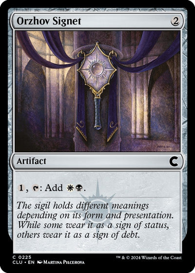 Orzhov Signet (225) (Ravnica: Clue Edition)