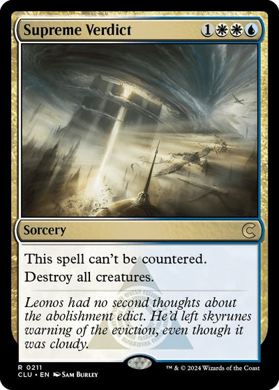 Supreme Verdict (211) (Ravnica: Clue Edition)