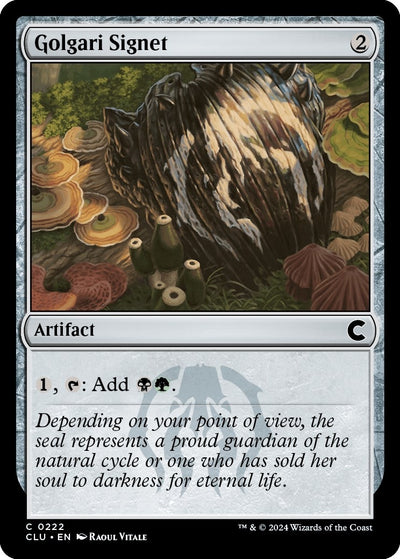 Golgari Signet (222) (Ravnica: Clue Edition)