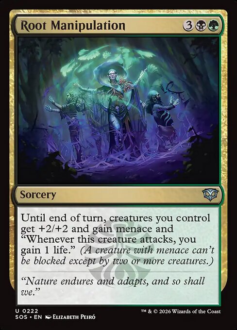 Root Manipulation — NM Foil [Secrets of Strixhaven]