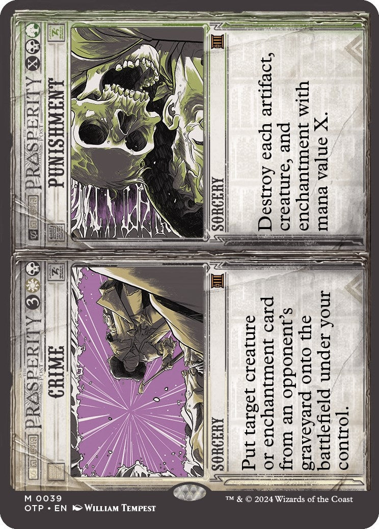 Image for Crime // Punishment (39) (Outlaws of Thunder Junction: Breaking News) - Magic: The Gathering