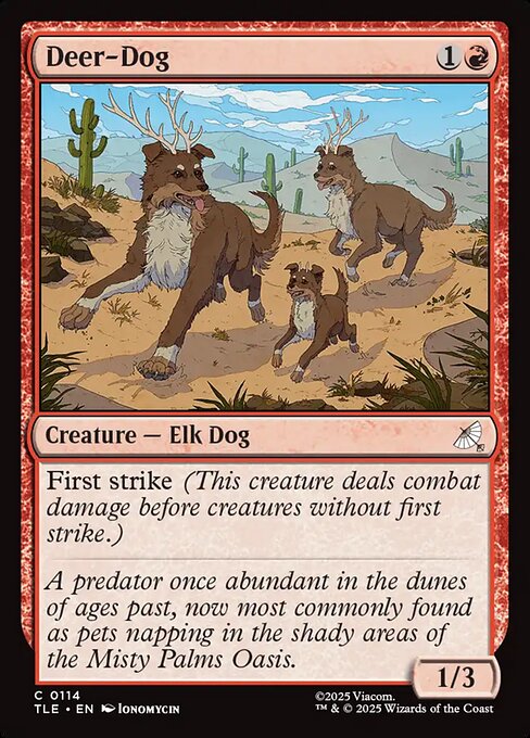 Deer-Dog — NM Foil [Avatar: The Last Airbender Eternal]