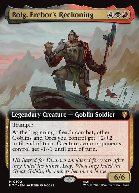 Bolg, Erebor's Reckoning — NM [The Hobbit Eternal]