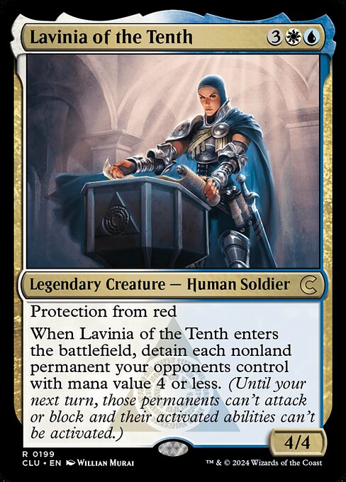 Lavinia of the Tenth — NM [Ravnica: Clue Edition]