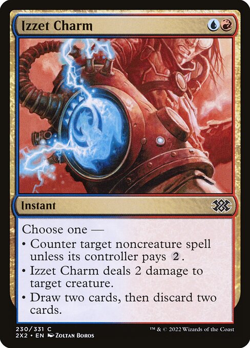 Izzet Charm — NM Foil [Double Masters 2022]