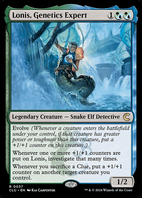 Lonis, Genetics Expert — NM [Ravnica: Clue Edition]
