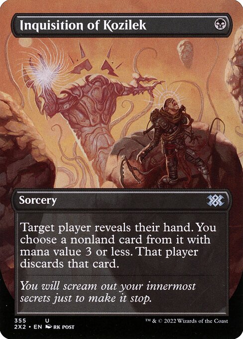Inquisition of Kozilek — NM Foil [Double Masters 2022]