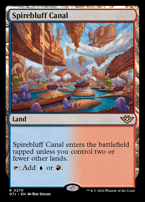 Spirebluff Canal — NM [Outlaws of Thunder Junction]