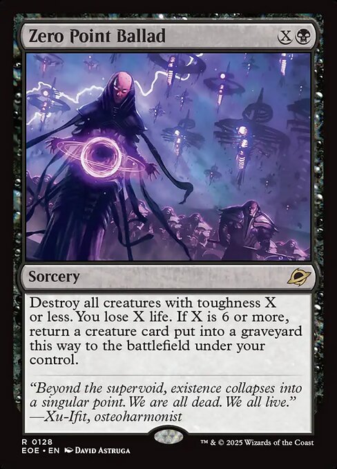 Zero Point Ballad — NM [Edge of Eternities]