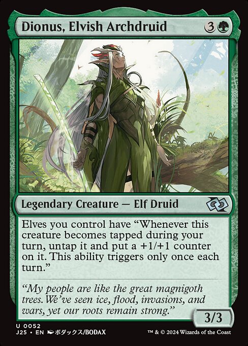 Dionus, Elvish Archdruid — NM [Foundations Jumpstart]