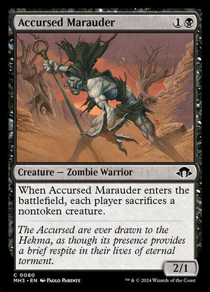 Accursed Marauder — NM [Modern Horizons 3]
