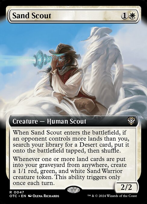 Sand Scout — NM [Outlaws of Thunder Junction Commander]