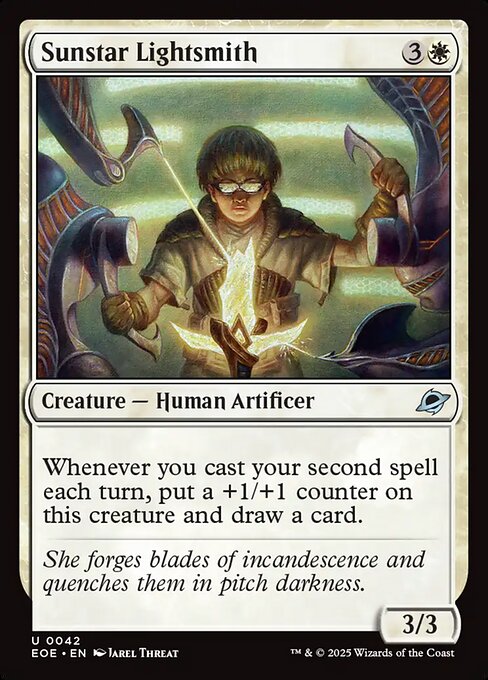 Sunstar Lightsmith — NM Foil [Edge of Eternities]