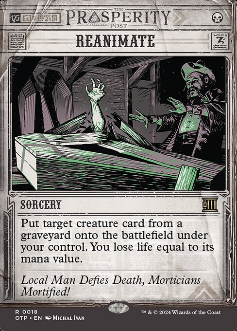 Reanimate — NM [Breaking News]