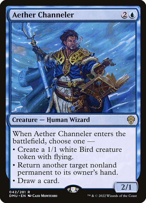 Aether Channeler — NM [Dominaria United]